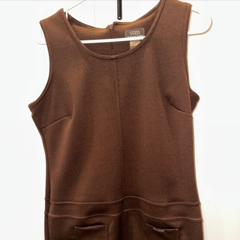 Vintage‎ Guess Sleeveless Shift dress size L - Excellent Condition!